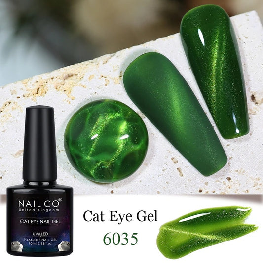 Cat Eye Nail Polish – Emerald Charm