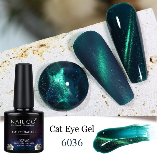 Esmalte de uñas ojo de gato - Emerald Mirage