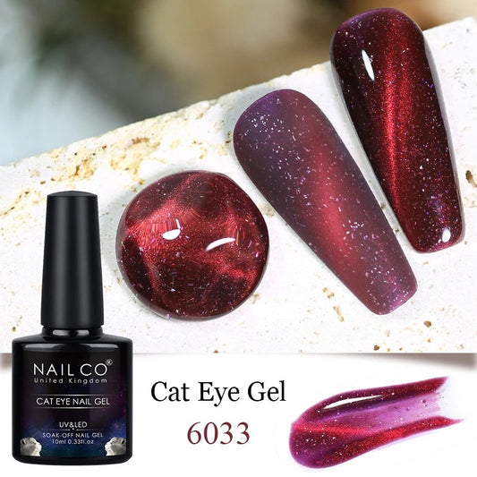 Cat Eye Nail Polish - Hypnotic Ruby