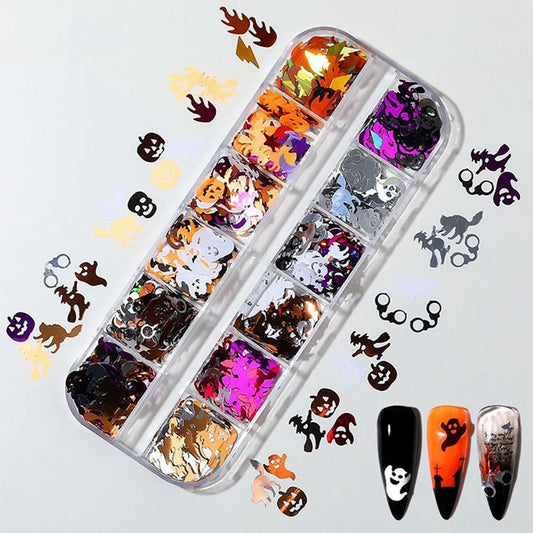 CONFETTIS NAIL ART HALLOWEEN - COLLECTION HOLOGRAPHIQUE