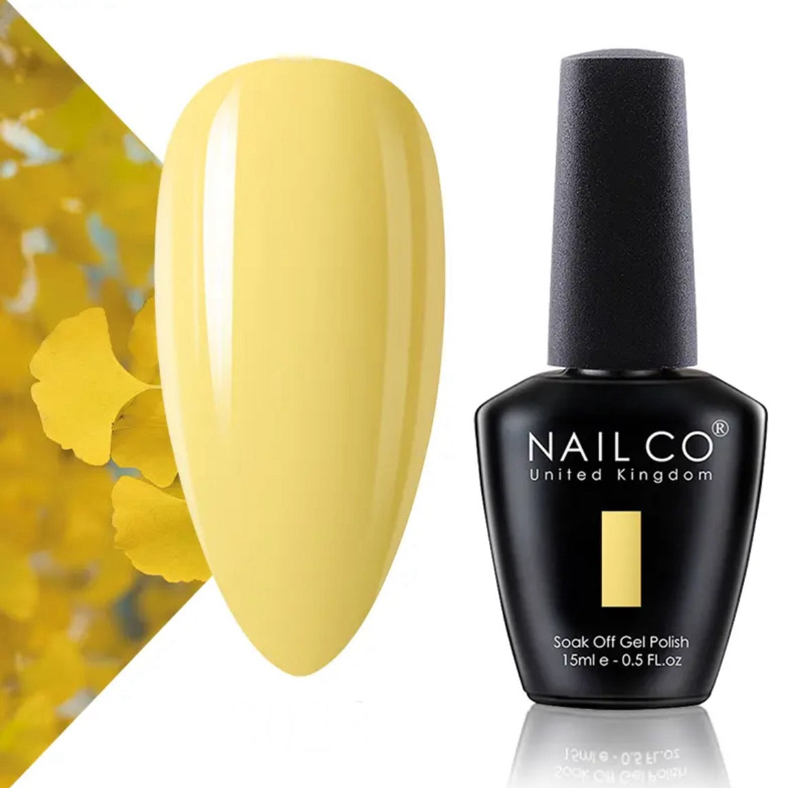 Vernis à Ongles en Gel Semi Permanent couleur Jaune Gingembre