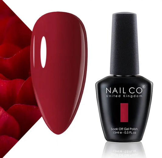 vernis en gel rouge passion