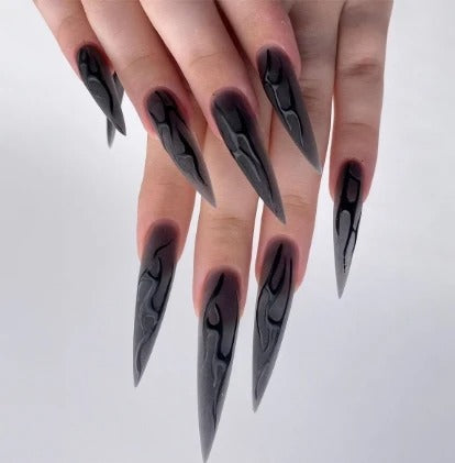 Press On Nails Halloween - Noche de los Esqueletos