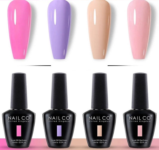 PACK VERNIS SEMI-PERMANENT DOUCEUR PASTEL