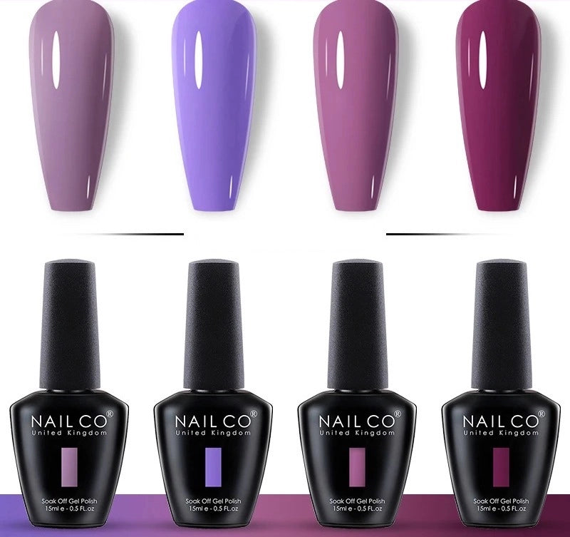 VIOLET DEPTH GEL POLISH SET