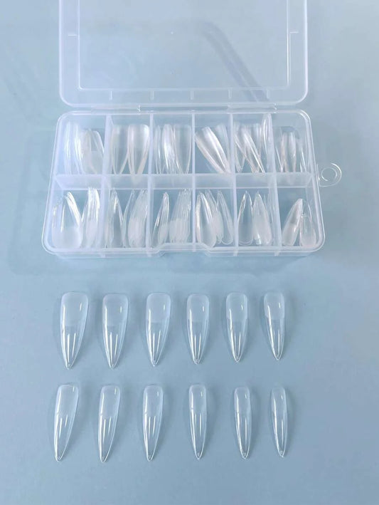 AMERICAN NAILS CAPS LONG STILETTO (Box of 120 capsules)