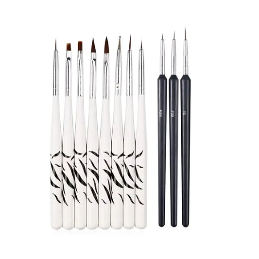 BRUSHES FOR VARNISH &amp; NAIL ART